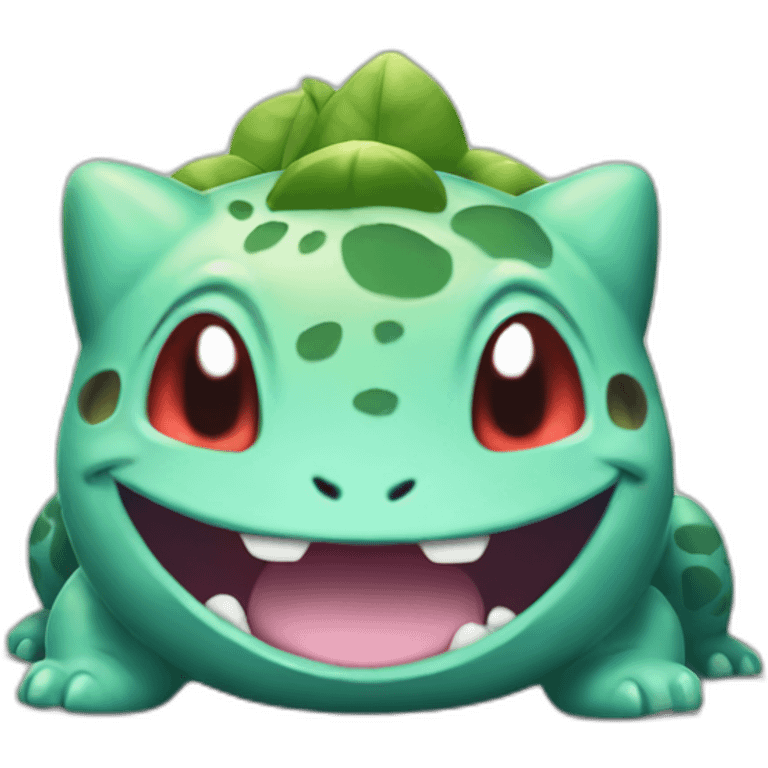 happy Bulbasaur emoji