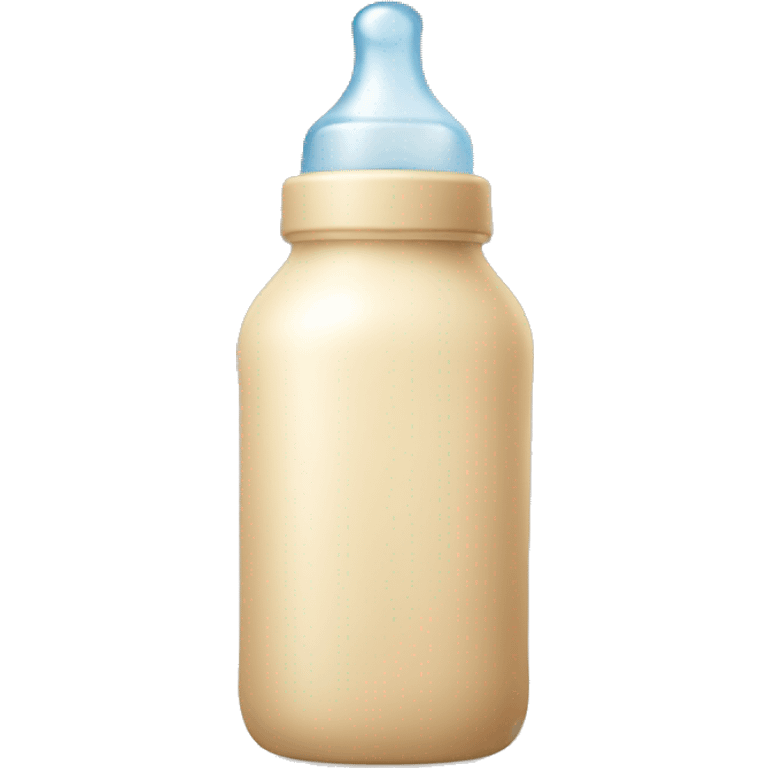 beige baby bottle emoji