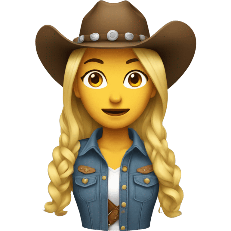 Cowgirl  emoji