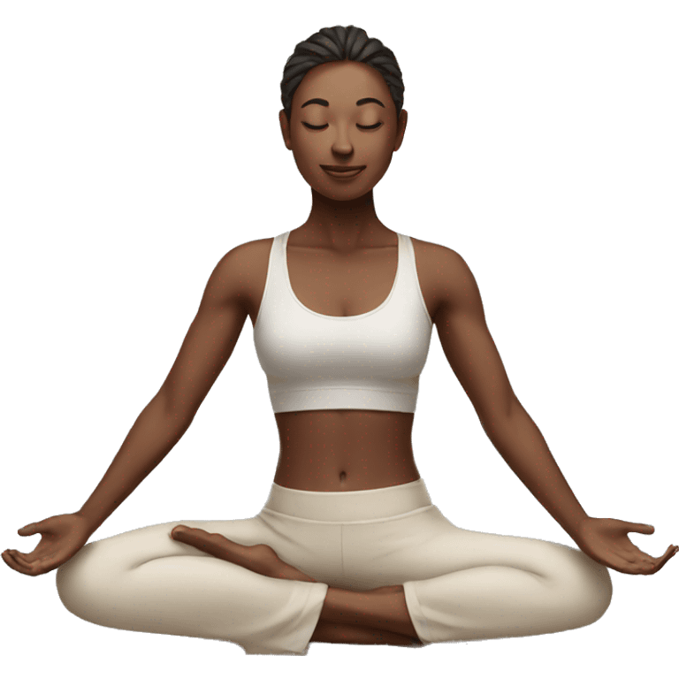 yoga emoji