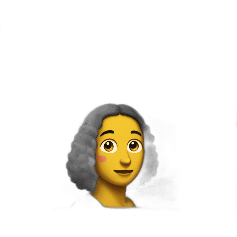 Peinture de la Joconde emoji