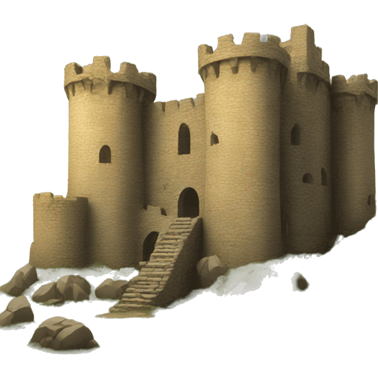 ruined castle emoji