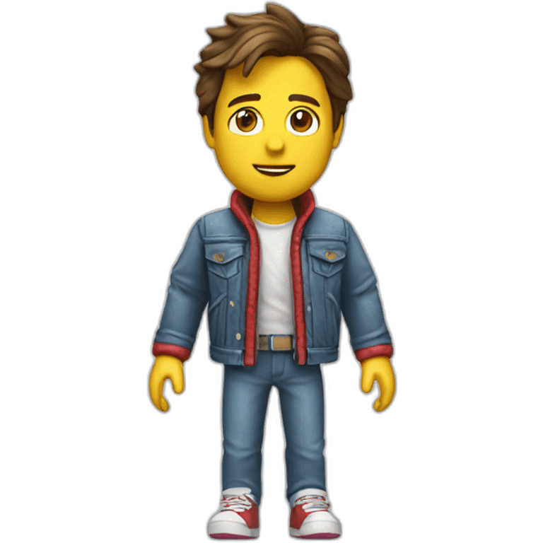 Marty mcfly emoji