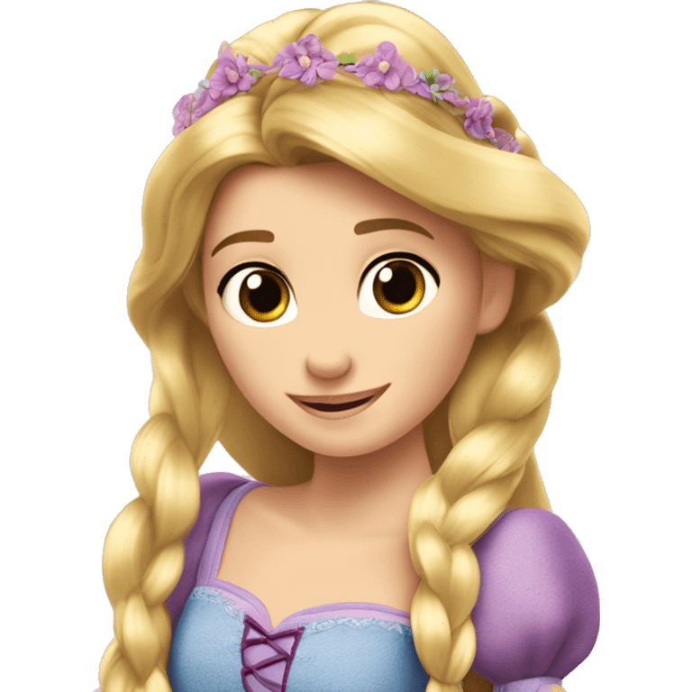 Rapunzel Disney ears ￼ emoji