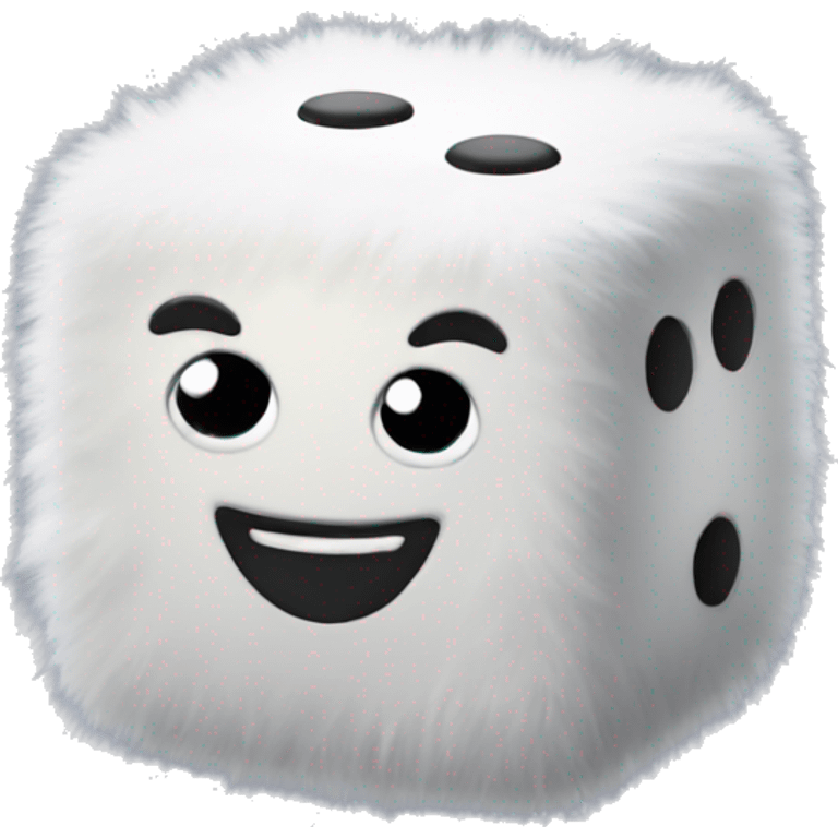 Fluffy dice emoji