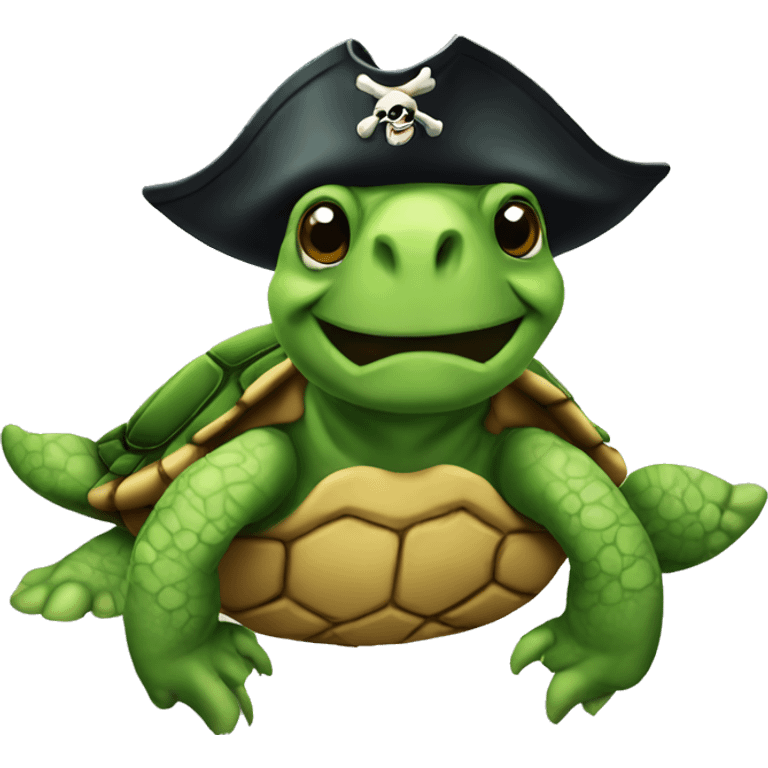 pirate turtle emoji