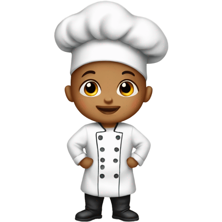 A Baby chef emoji