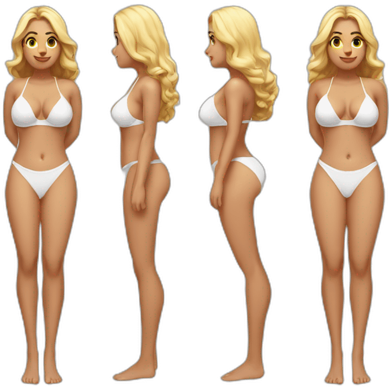 full-body-curvy-beauty-in-a-white-understaffed bikini-both-sides emoji