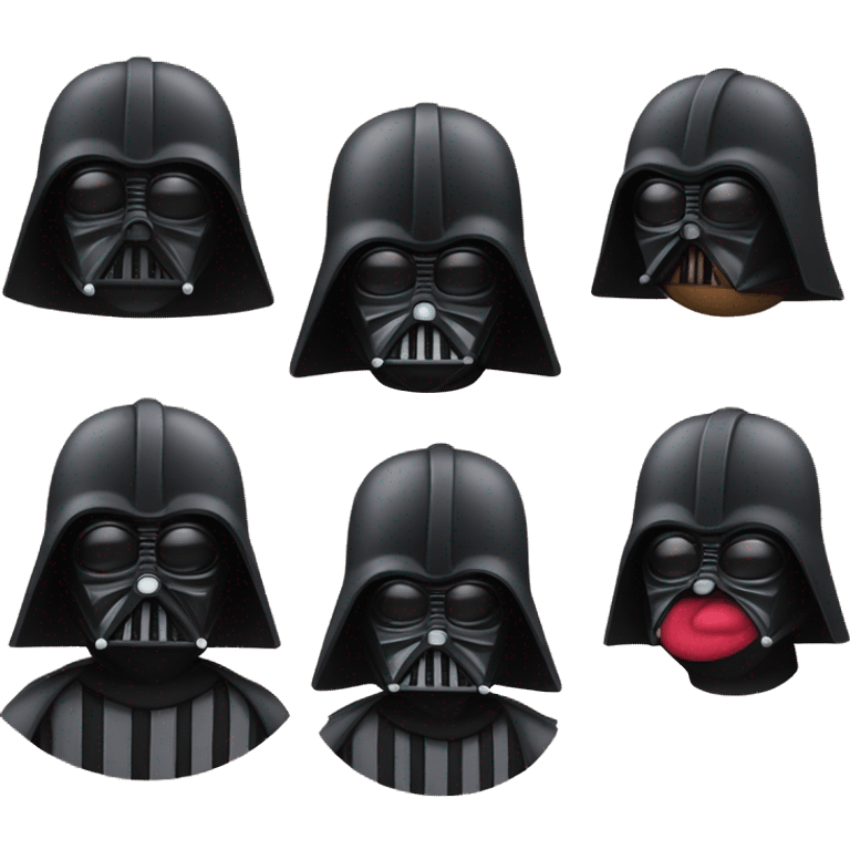 sesame street darth vader emoji