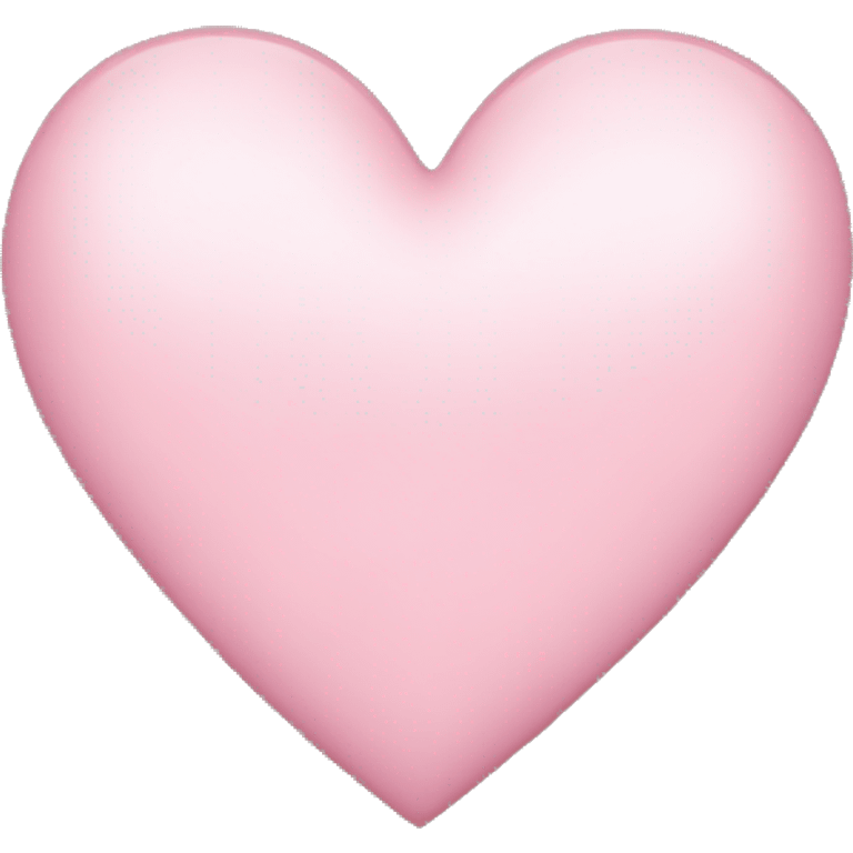 light pink heart emoji