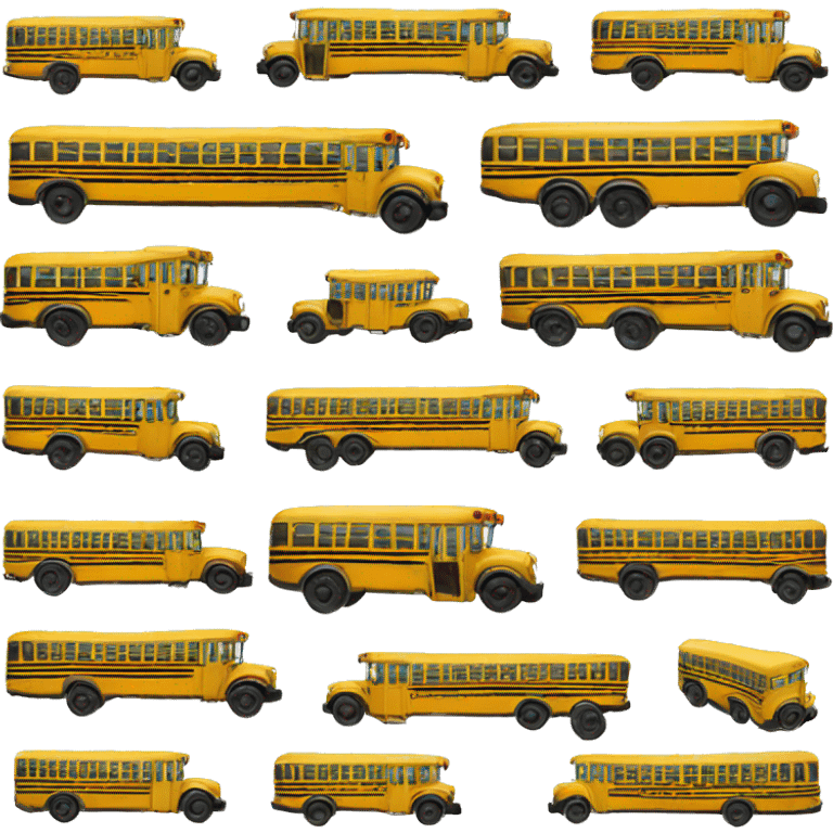 School Bus emoji