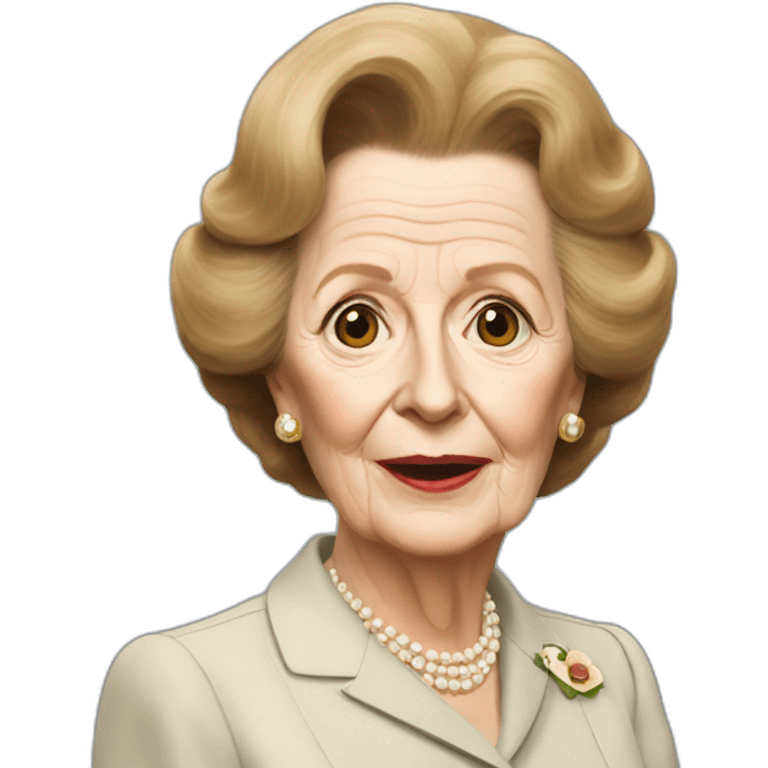 margaret thatcher's fursona emoji