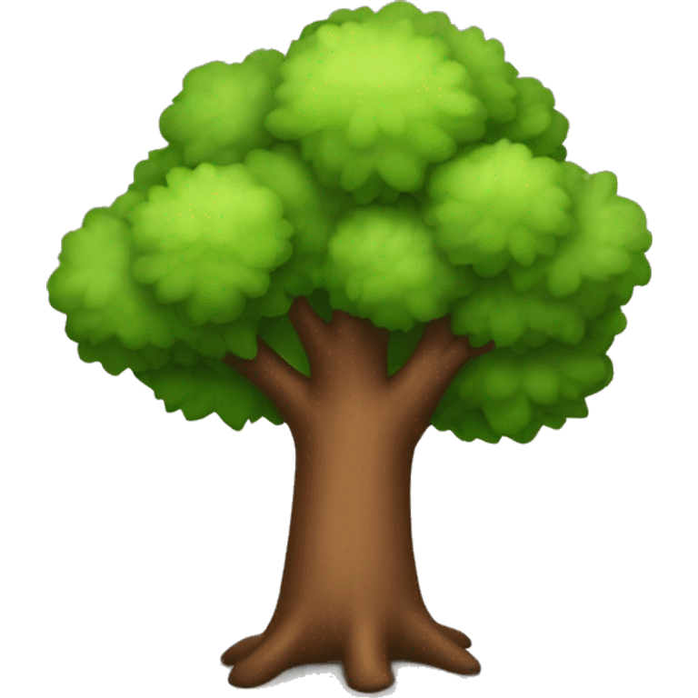 a tree in the woods emoji