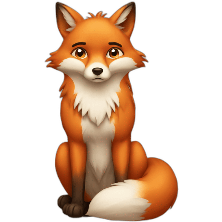 Fox sad emoji