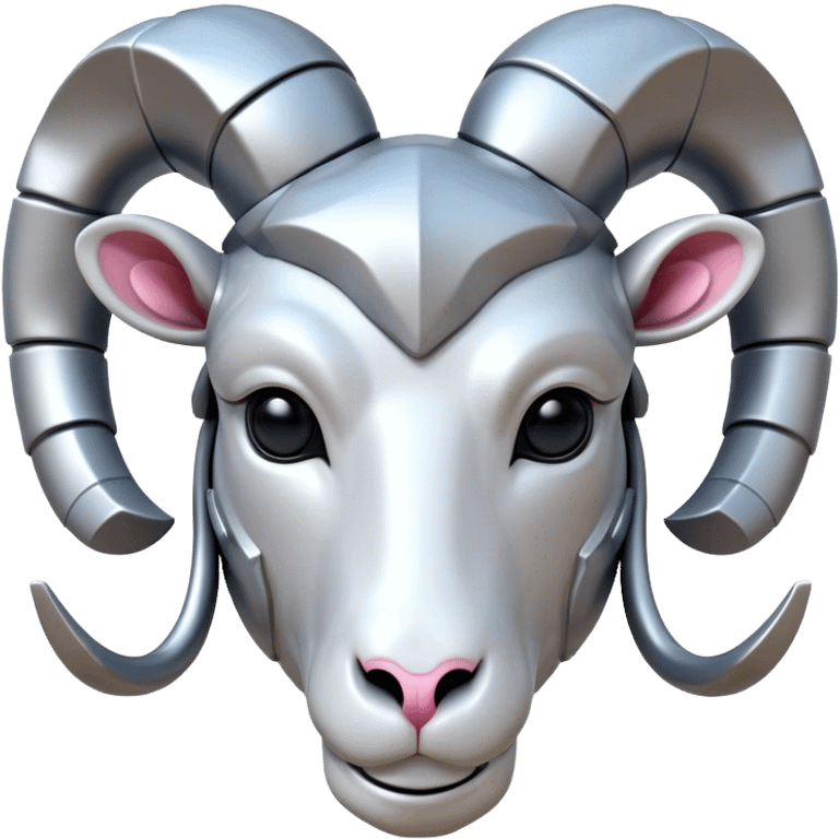 Futuristic Ram(Goat) head  emoji