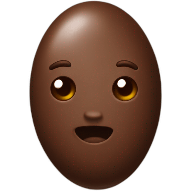 punaise de lit au chocolat emoji