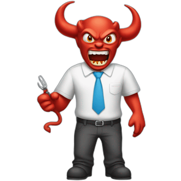 tech support devil emoji