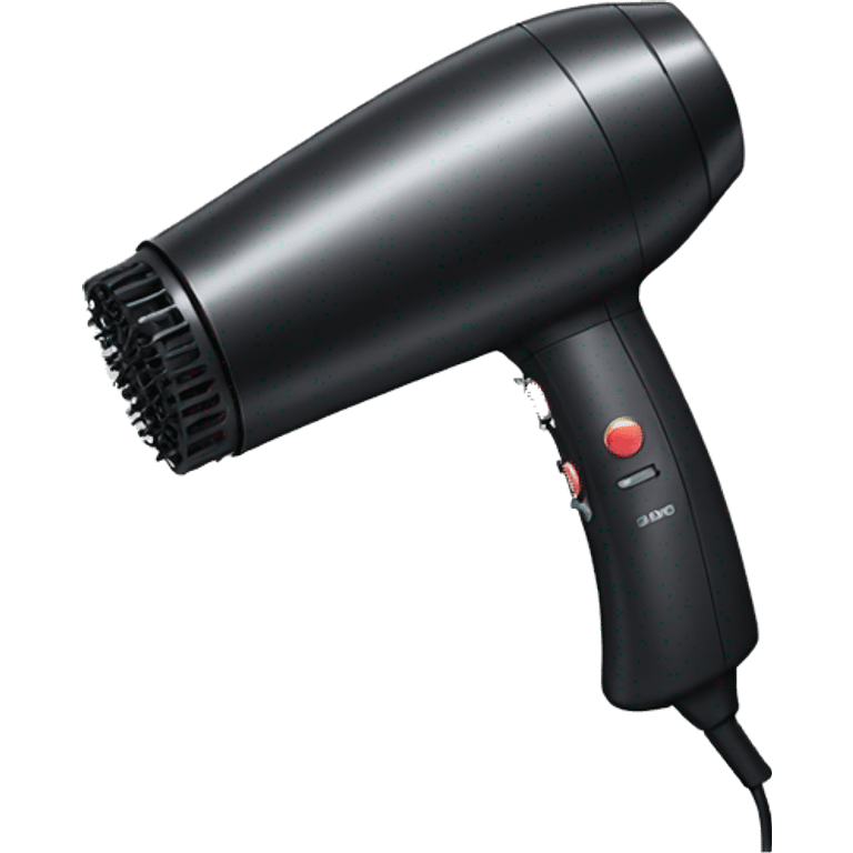 Hair dryer emoji