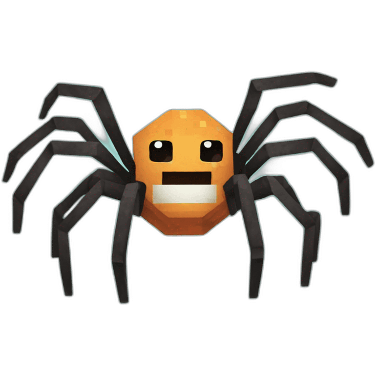 Minecraft spider emoji