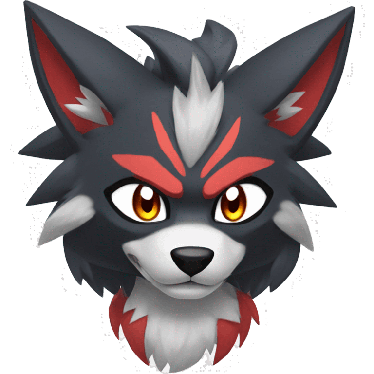 Litten-Zorua-Zoroark-Nargacuga-Lycanroc emoji