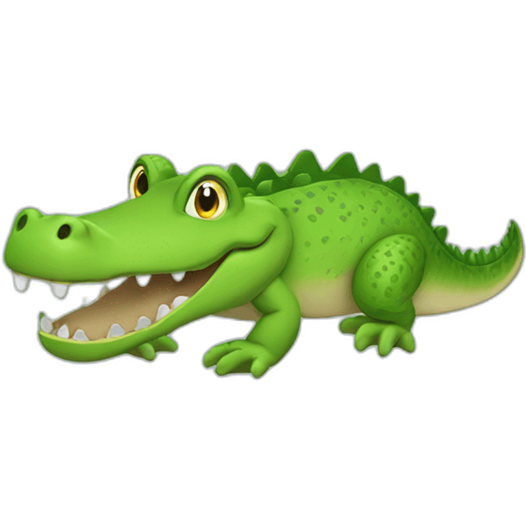 Croc with leg  emoji