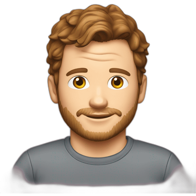 chris-pratt t-shirt emoji