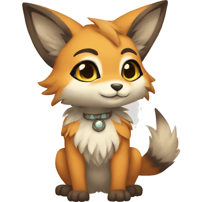 Anthro Chibi-style-Fur-Sona-Fakémon Full Body emoji