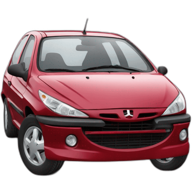 bordeaux-peugeot-206-front-bumper-crash emoji