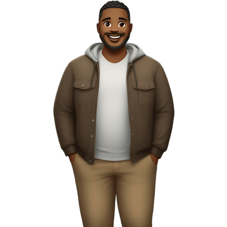 Plus plus plus size man emoji