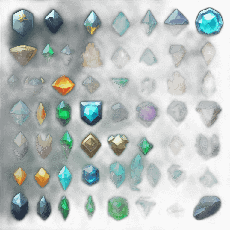 Pixel Battle Badge Winter Cold Diamond Obsidian Emerald Flame Shiny Glow Reward Legendary Unique Epic Mystery emoji