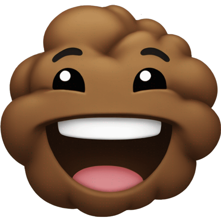 Poo smiling emoji