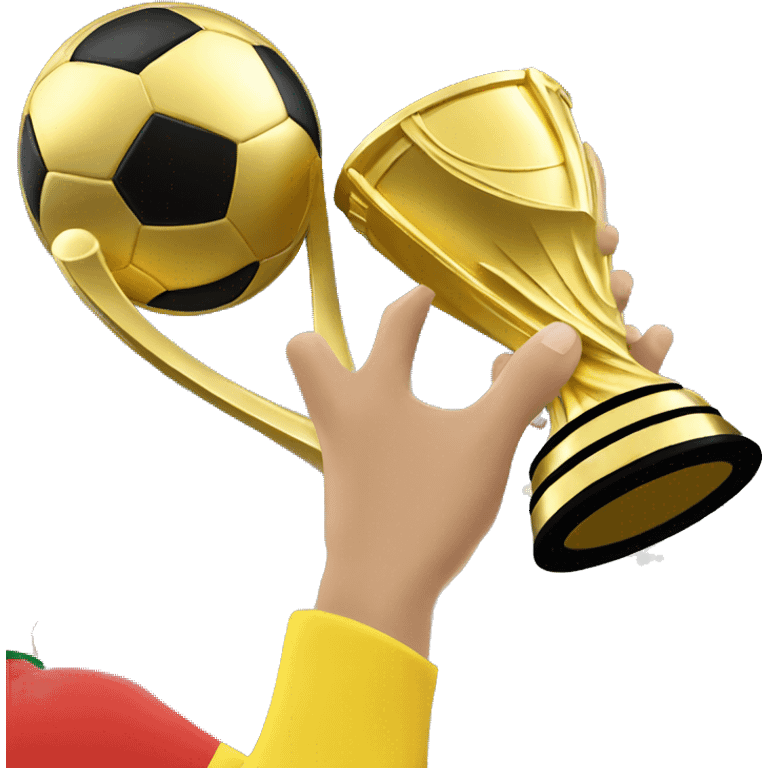 world cup trophy cartoon relating to the sound Dean's cup emoji