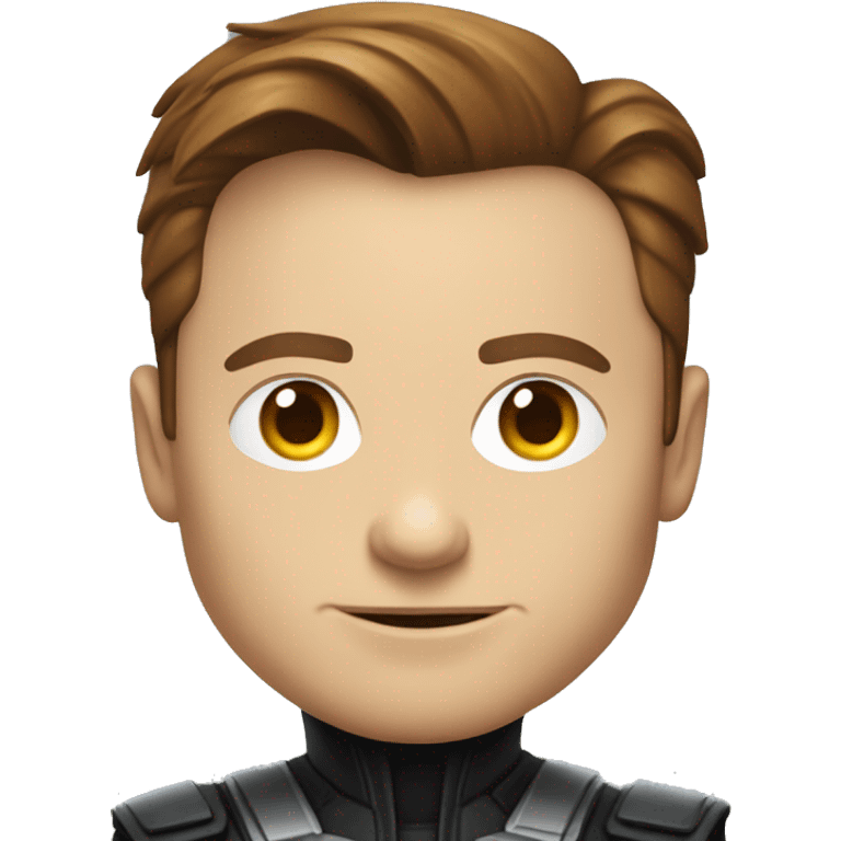 Elon Musk in X-Men costume emoji