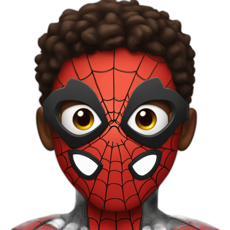 Spider Man miles morales  emoji