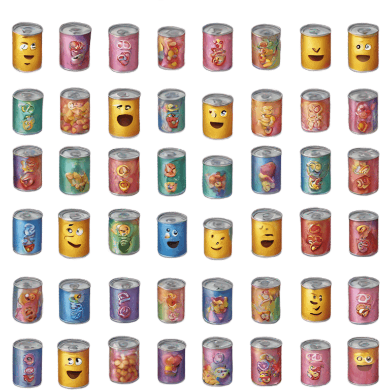 candy cans emoji