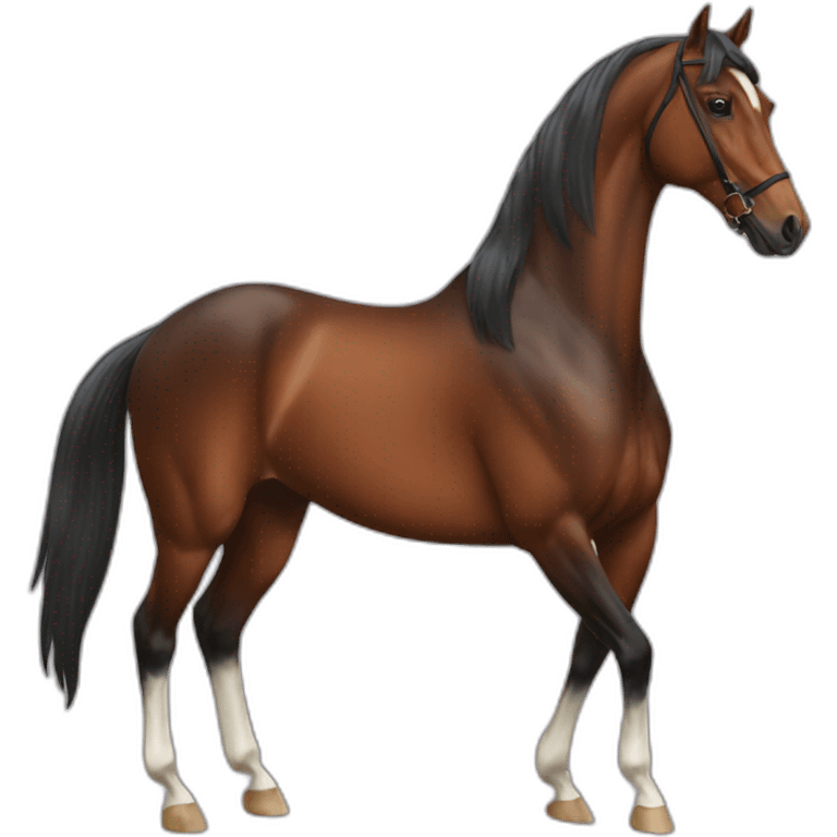 saddlebred horse racking emoji