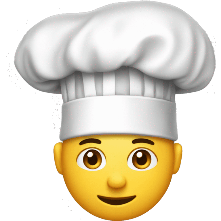 empty chef toque emoji