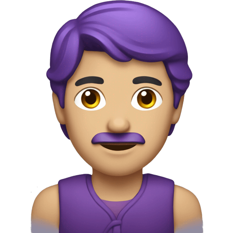 Yerevan citizens in purple emoji