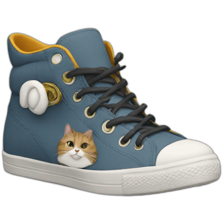 Cat-with-shoes emoji