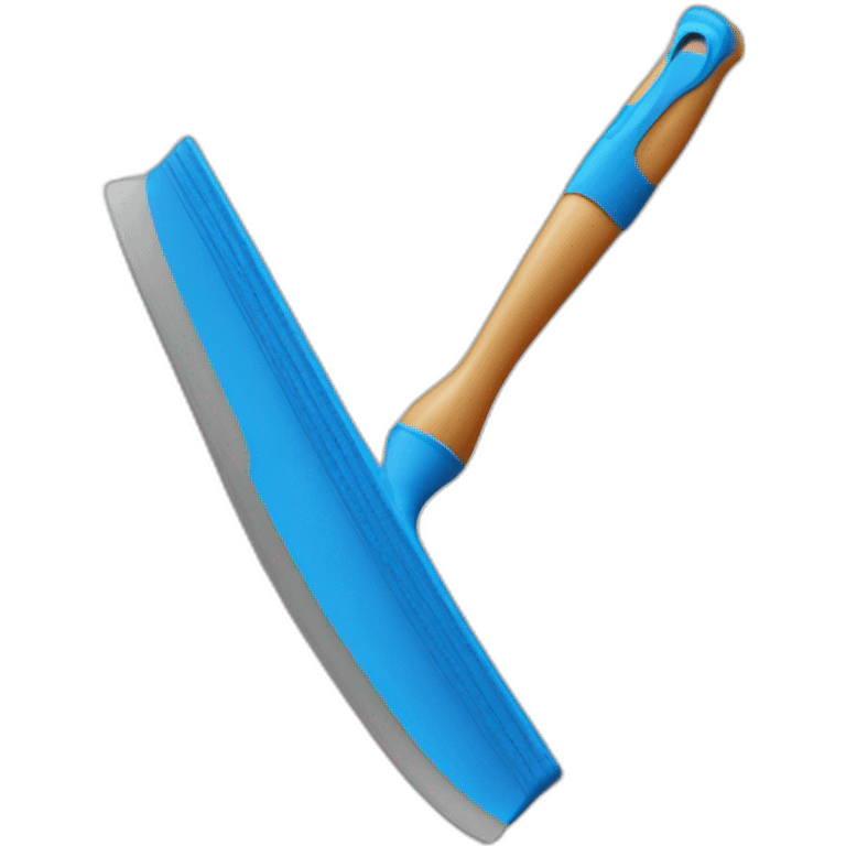 blue rubber squeegee emoji