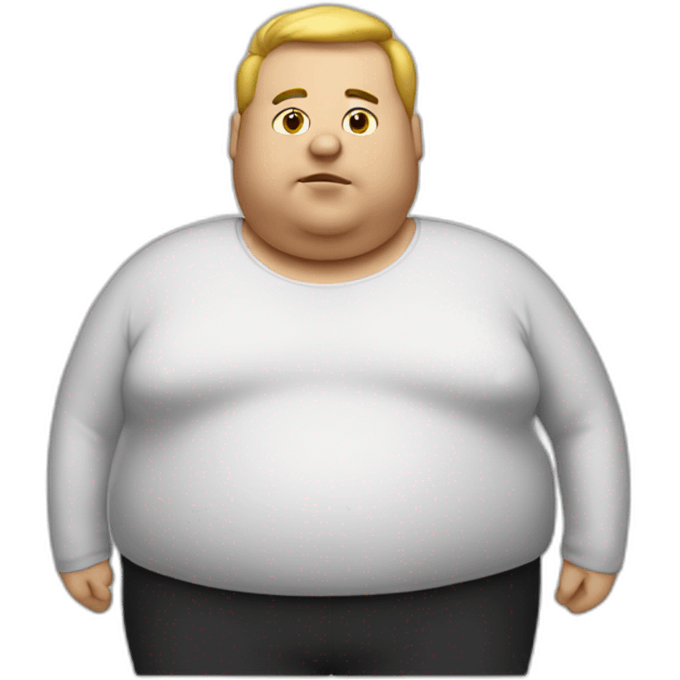 Fat electric guy emoji