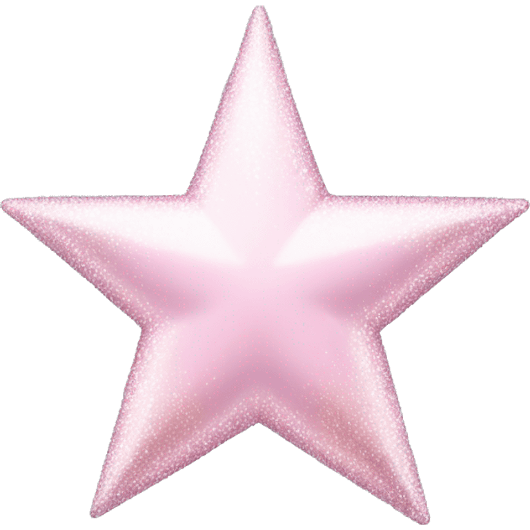 pale pink star sparkle emoji