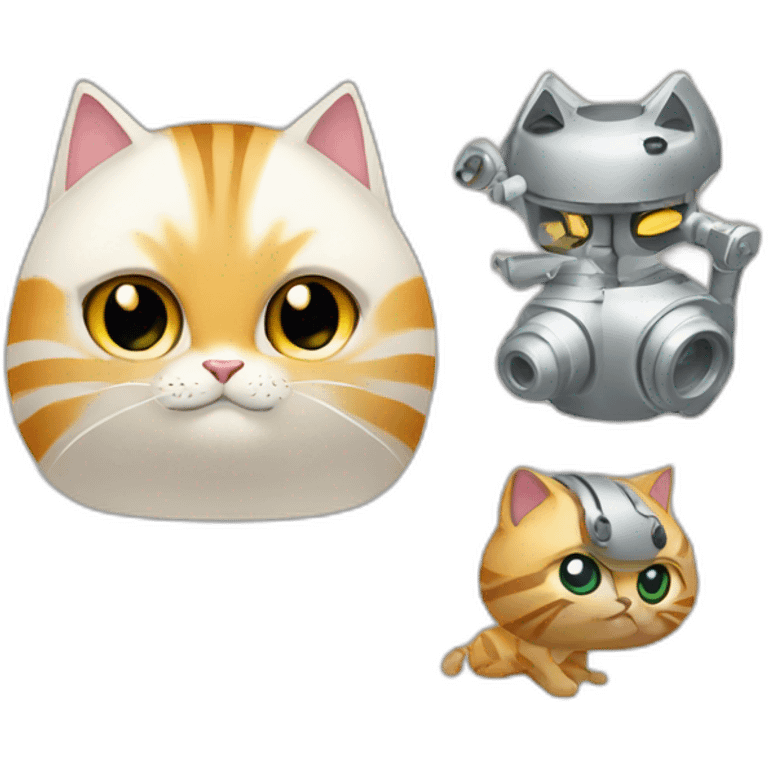 puss and bots emoji