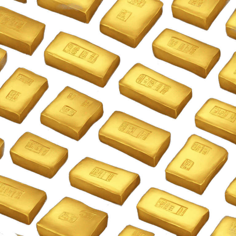 Gold bars copy and paste emoji