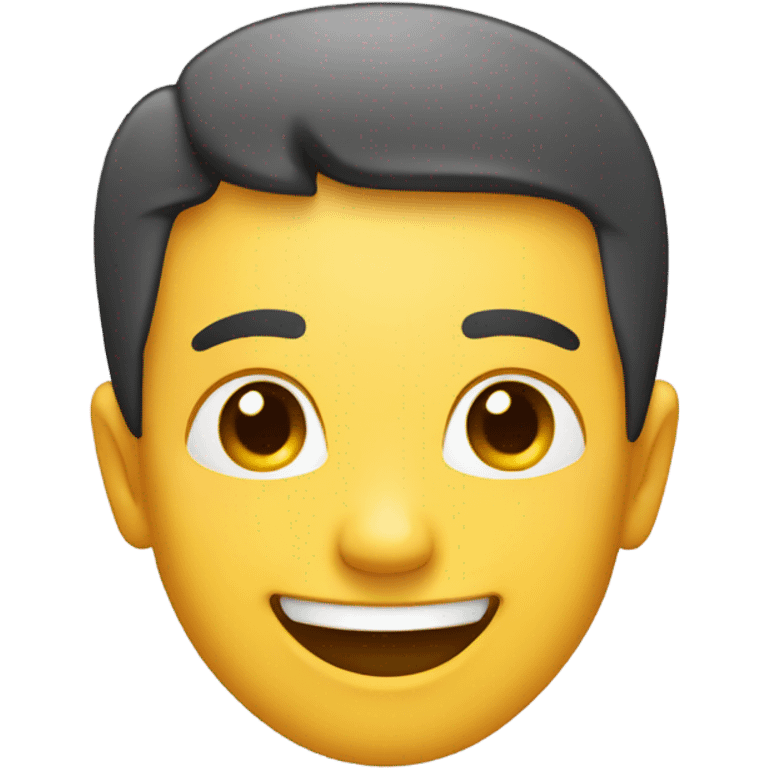 I am glad emoji