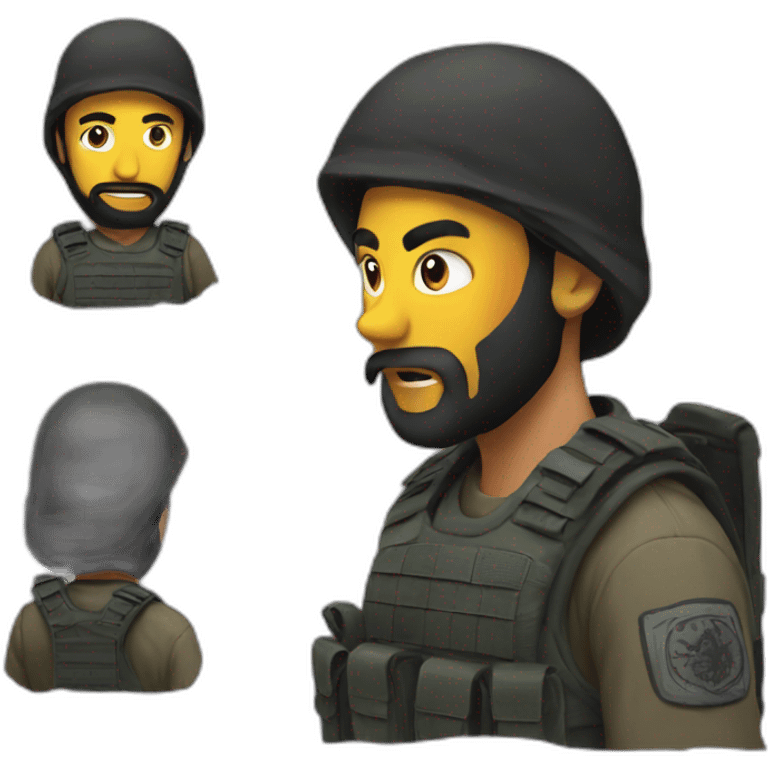 terrorist emoji