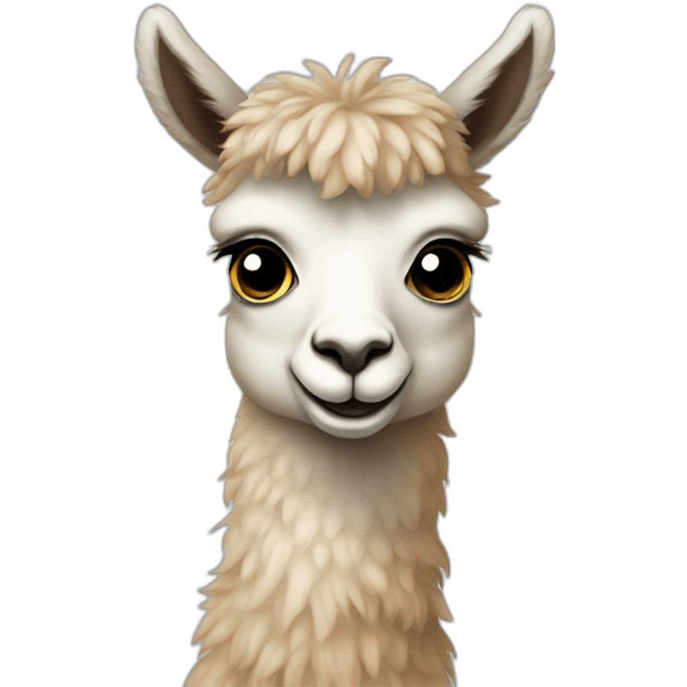 baby llama emoji