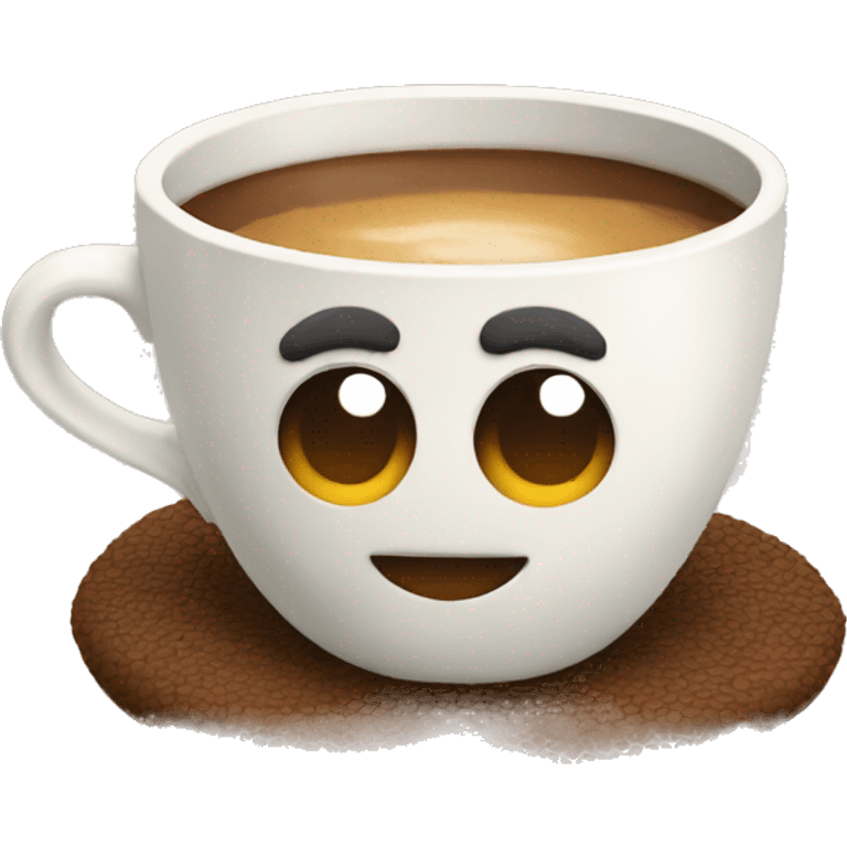 cozy coffee cup emoji