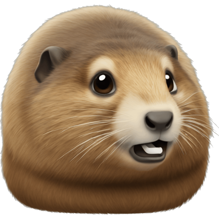 marmota durmiendo emoji