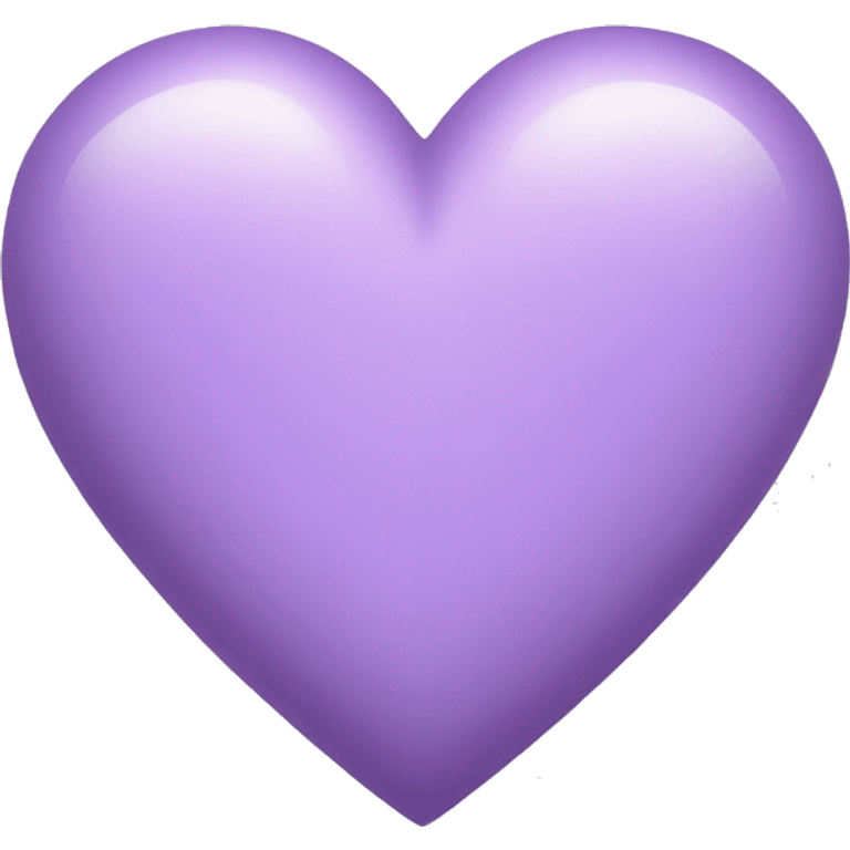 Light Purple Heart  emoji